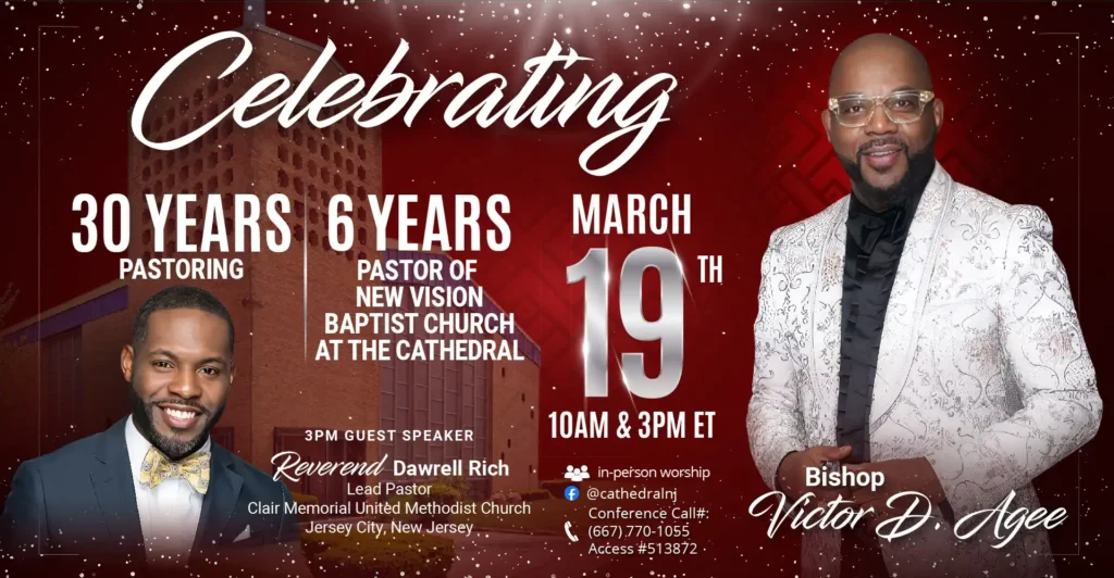 Bishop Victor D. Agee Pastoral Anniversary